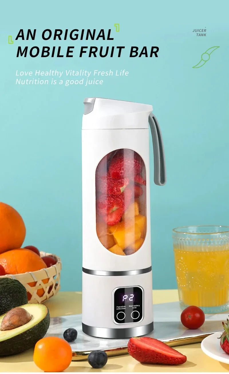 Portable USB Blender – 450ml Personal Smoothie Maker