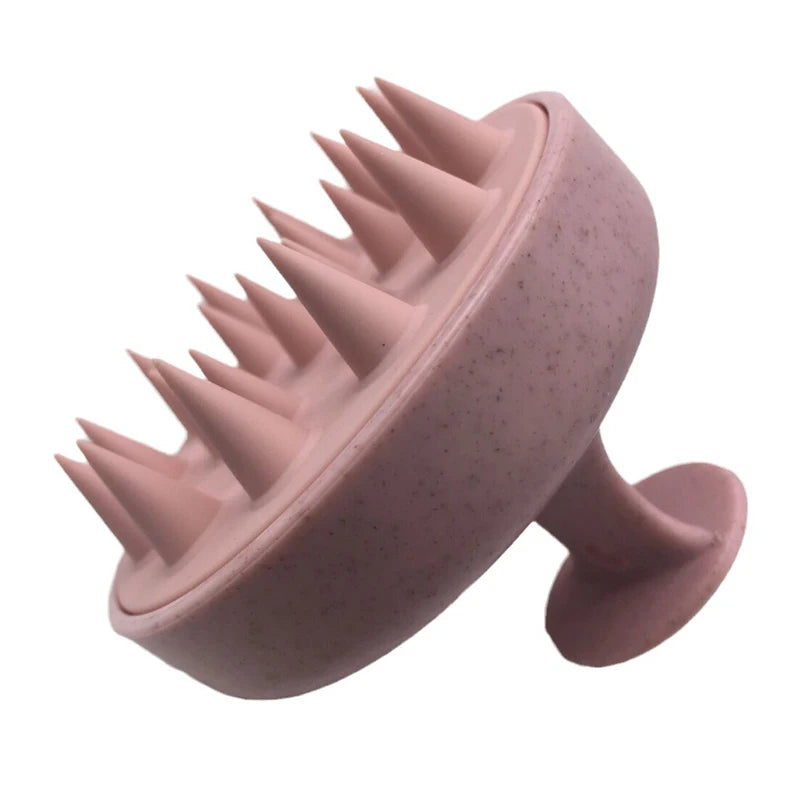 Scalp Massager Brush – Silicone Hair Washing & Body Massage Tool