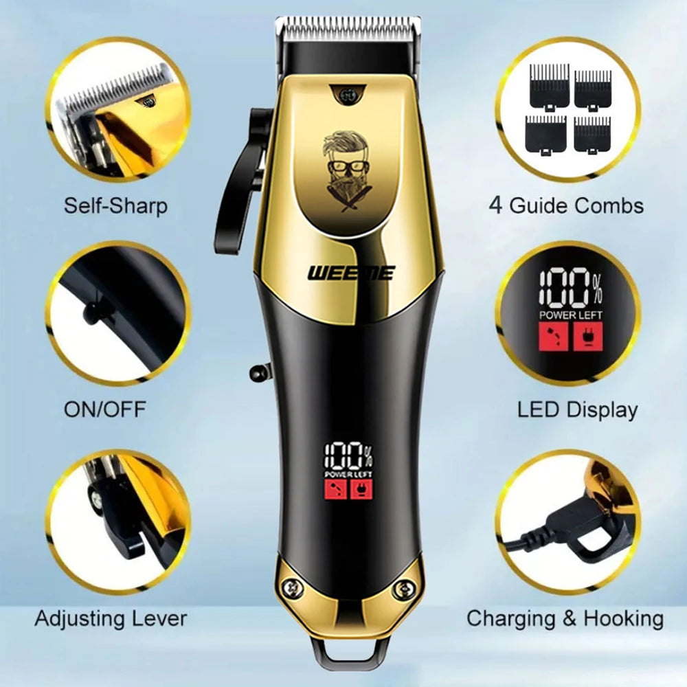 T9 Vintage Men's Hair Clipper Beard Trimmer