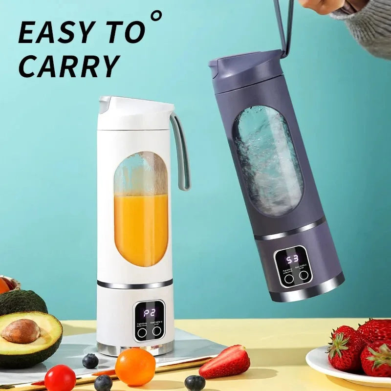 Portable USB Blender – 450ml Personal Smoothie Maker