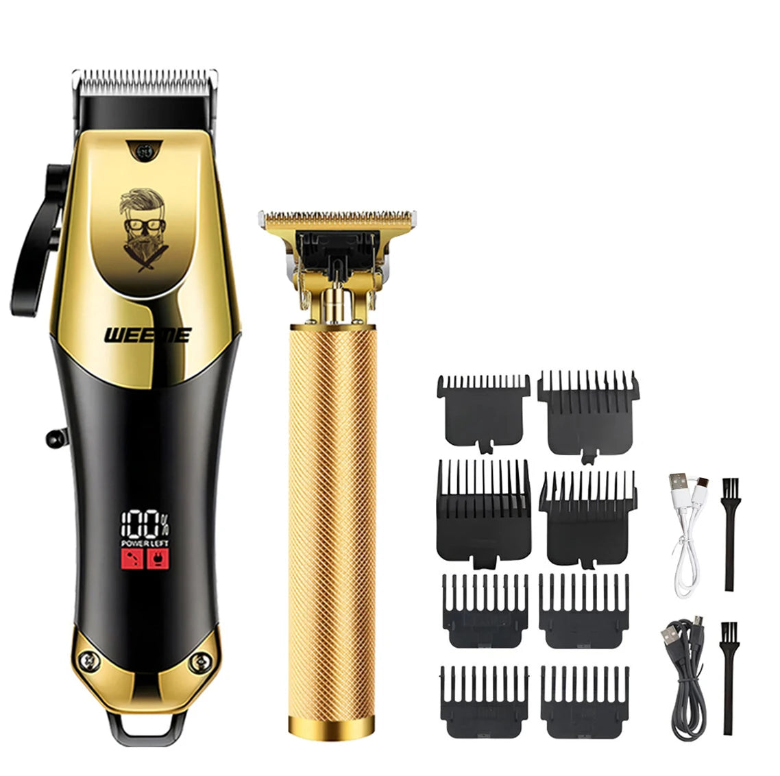 T9 Vintage Men's Hair Clipper Beard Trimmer