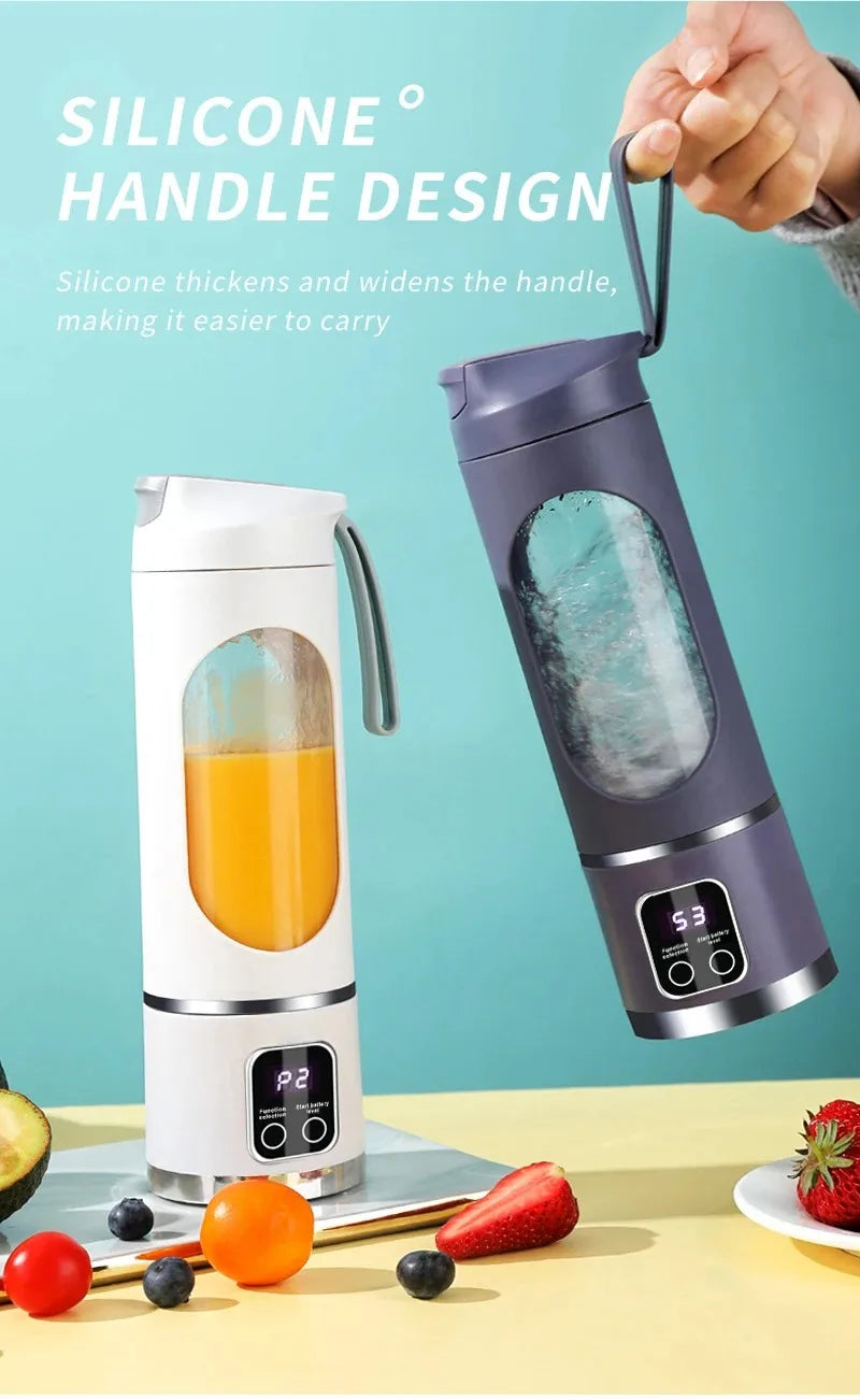 Portable USB Blender – 450ml Personal Smoothie Maker