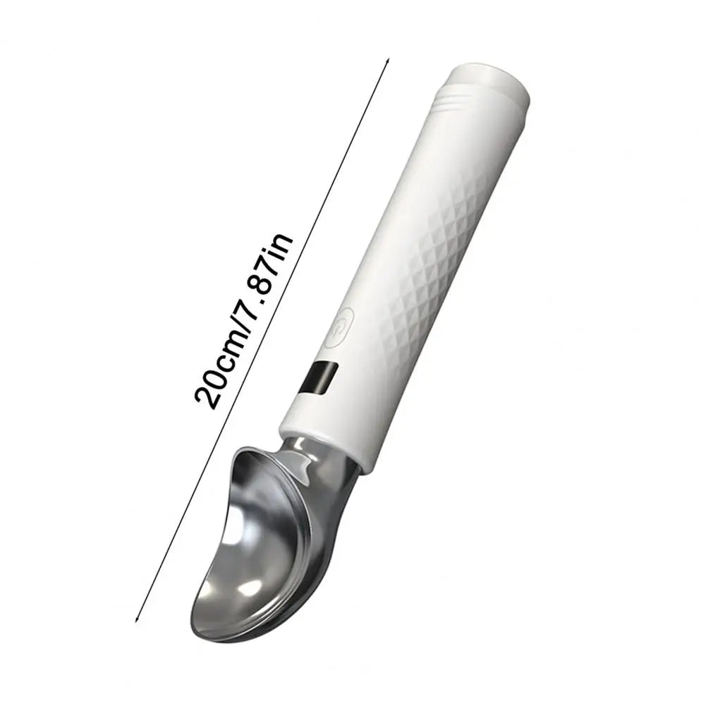 Heated Ice Cream Scoop, Rechargeable, with LED Display, 3 Heat Levels