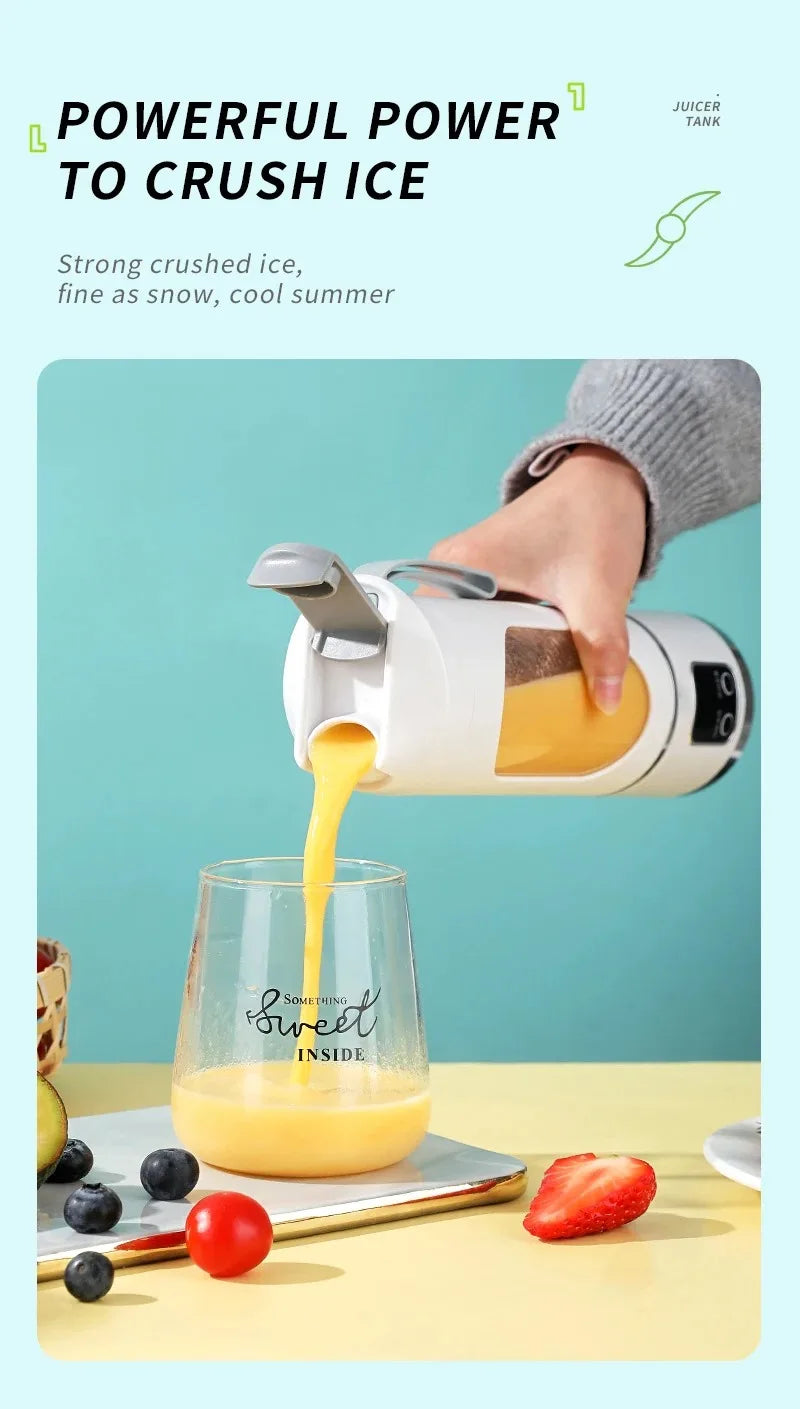 Portable USB Blender – 450ml Personal Smoothie Maker