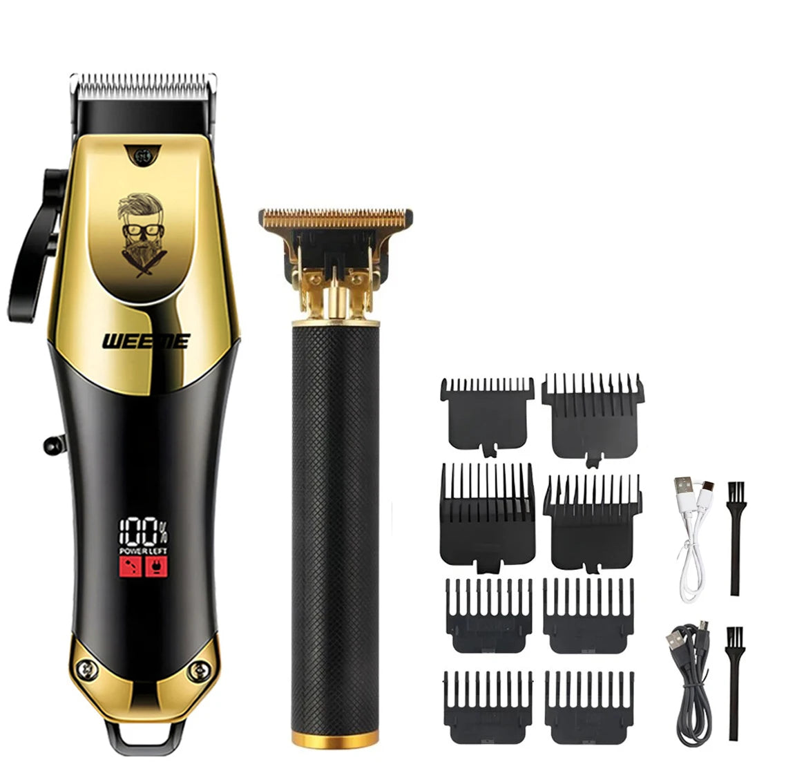T9 Vintage Men's Hair Clipper Beard Trimmer