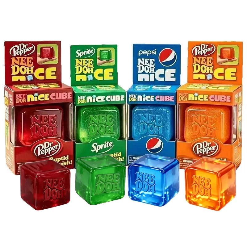 Trending Nee Doh Cube Squish Toy,
