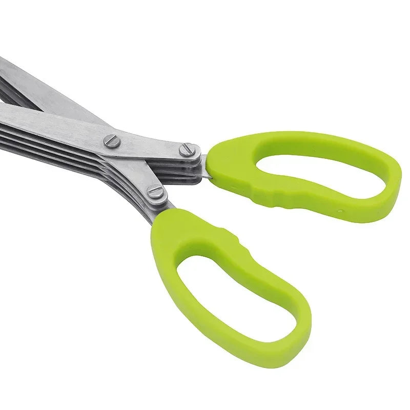 5‑Blade Herb Scissors – Multi‑Blade Kitchen Shears